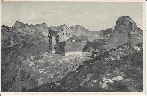 Ansichtskarte Erfurter Hütte Rofangruppe Tirol Maurach Alpen ca. 1920