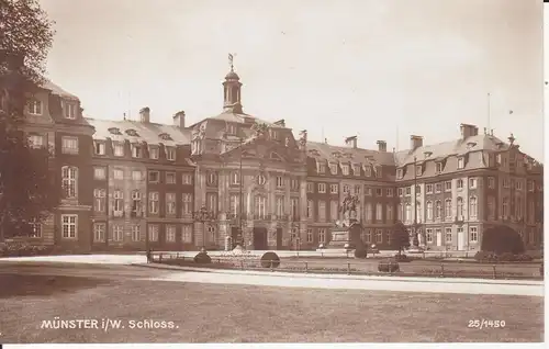Ansichtskarte  Münster Schloss Foto ca. 1930
