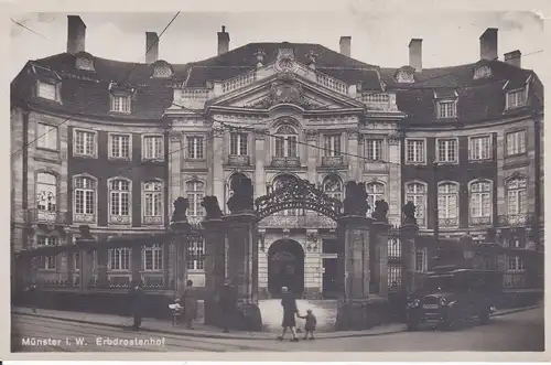 Ansichtskarte Münster Erbdrostenhof Foto ca. 1930