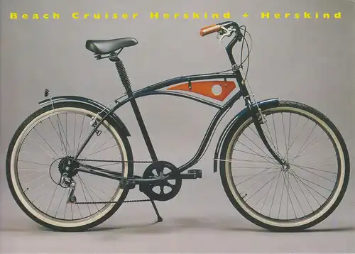 Ansichtskarte Reklame-Postkarte  Citycard Beach Cruiser Herskind & Herskind Fahrrad