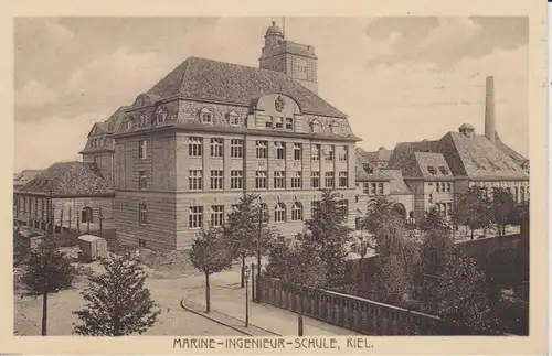 Ansichtskarte Kiel Marine-Ingenieurschule 1916