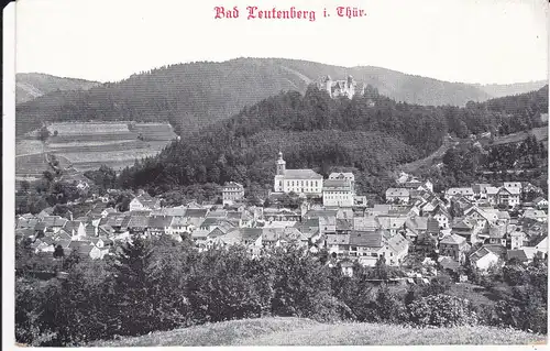 Ansichtskarte Bad Leutenberg Thürngen Gesamtansicht ca. 1910