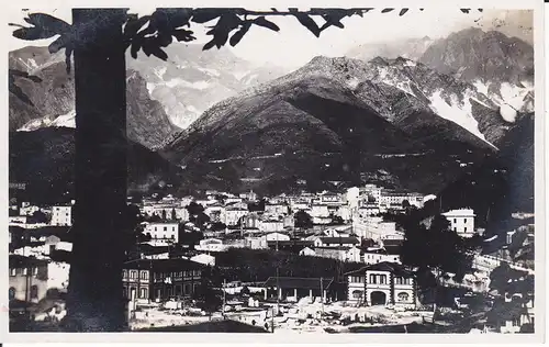 Ansichtskarte Carrara Italien Gesamtansicht Foto 1932