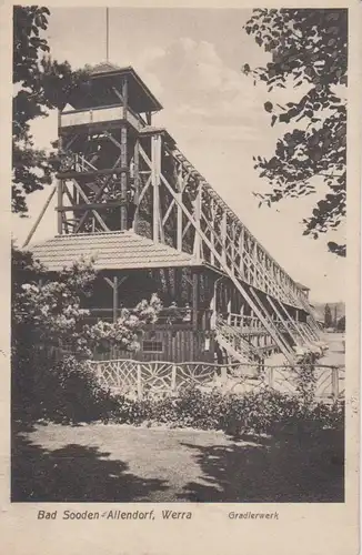 Ansichtskarte Bad Sooden-Allendorf Gradierwerk ca. 1920