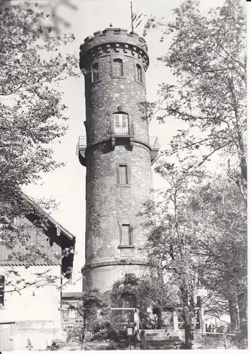 Ansichtskarte Kurort Oybin Hochwaldturm Foto 1975