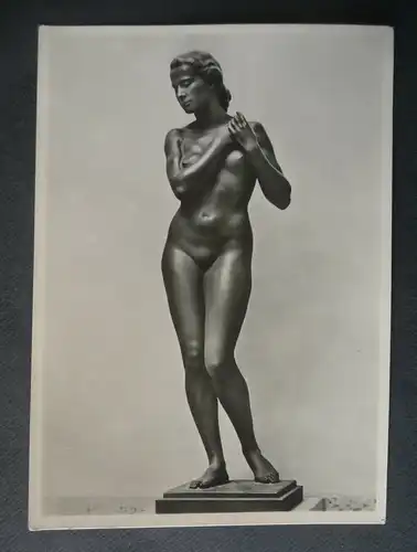 Ansichtskarte Kunstpostkarte Skulptur Lebensfrühling / Rudolf Kaesbach / Foto ca. 1940