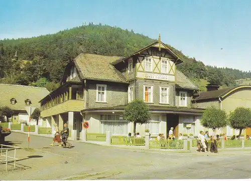 Ansichtskarte Sitzendorf FDGB-Erholungsheim Max Kirchner 1981