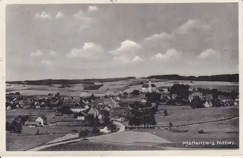 Ansichtskarte Pfaffenberg Niederbayern Gesamtansicht ca. 1930
