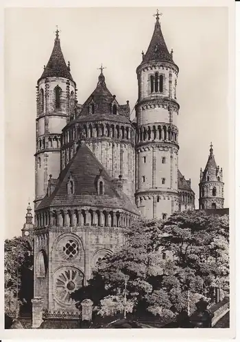 Ansichtskarte Worms Dom Ostabschluss Ansicht von Südwesten Foto DKV ca. 1940