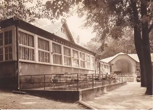 Ansichtskarte Großschönau Hutberg-Gaststätte Konzertpavillon Foto gel. 1969