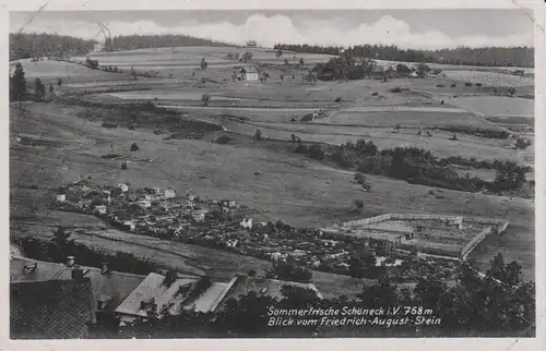 Ansichtskarte Schöneck Sommerfrische Siedlung 1942