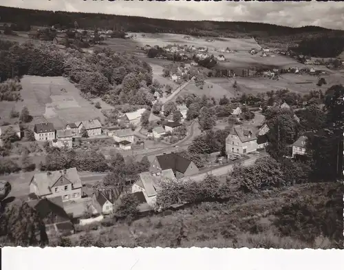 Ansichtskarte Rittersgrün Erzgebirge Teilansicht Streusiedlung Foto 1967