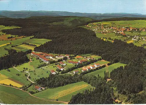 Ansichtskarte Schömberg Schwarzwald Römerberg Klinik 1970