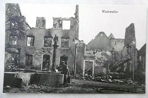 Alte Ansichtskarte/PK Wattweiler