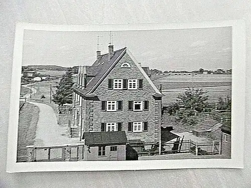 Alte Fotopostkarte/ Echtfoto "Haus"