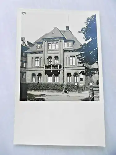 Alte Fotopostkarte "Haus"
