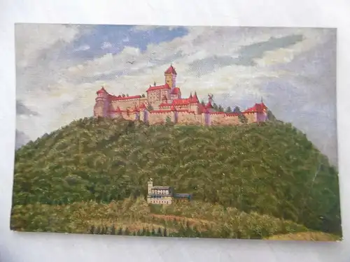 Alte Postkarte Hoh-Königsburg Elsass