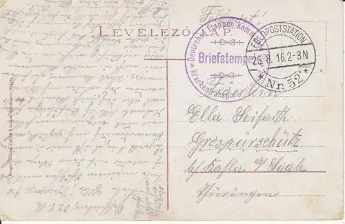 Ansichtskarte Maramuresch / Máramaros Volkstrachten Frauen Volkstypen / Feldpost 1916