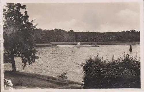 Ansichtskarte U-Boot auf Gewässer unbezeichnet Neustadt Holstein ?? Foto 1940