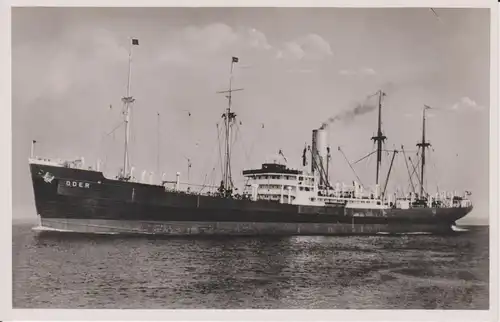 Ansichtskarte Dampfer "Oder" Norddeutscher Lloyd Bremen Foto