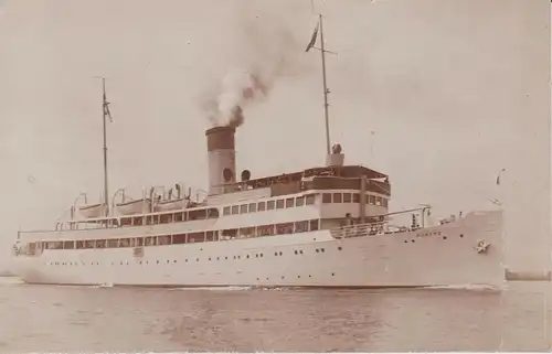 Ansichtskarte Passagierschiff Dampfer Seebäderschiff Rugard Foto Stempel 1929