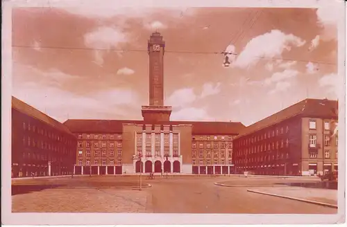 Ansichtskarte Mährisch-Ostrau / Ostrava Rathaus Foto 1942