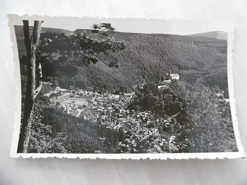 Alte Fotopostkarte Schwarzburg i. Schwarzatal/ Thür. Wald