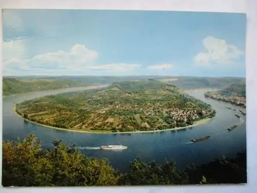 [Ansichtskarte] Boppard am Rhein 
Die große Rheinschleife. 