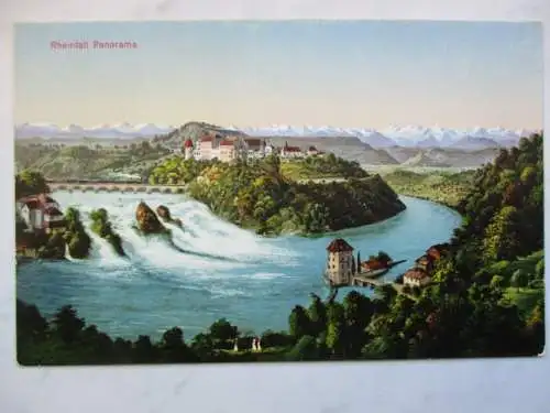 [Ansichtskarte] Rheinfall Panorama. 