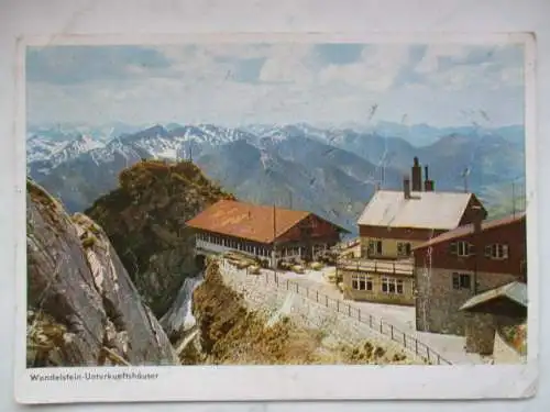 [Lithographie] Wendelstein Unterkunftshäuser. 