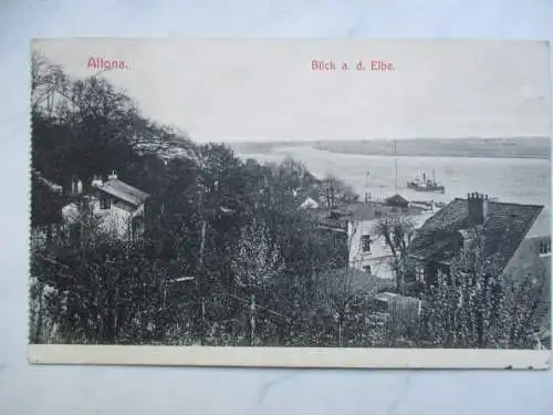 [Ansichtskarte] Altona  Blick a.d.Elbe. 