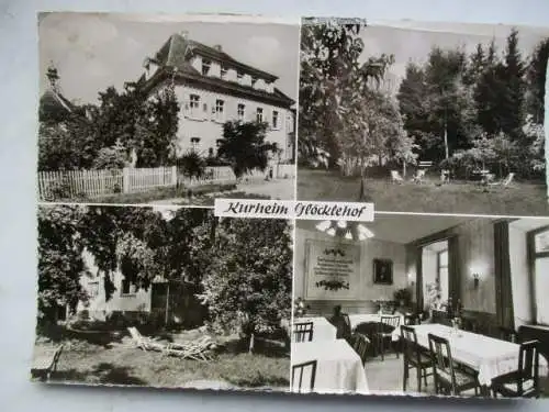 [Echtfotokarte schwarz/weiß] Kurheim Glöcklehof
Bad Krozingen
leit. Arzt Dr. Rainer Basler  Facharzt für inn. Krankheiten. 