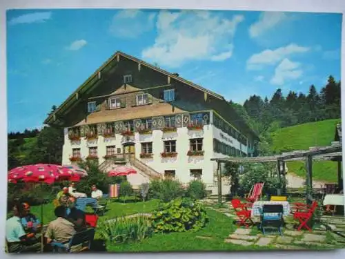 [Echtfotokarte farbig] Alpengasthof Eibelesmühle
8974 Oberstaufen/Allgäu. 