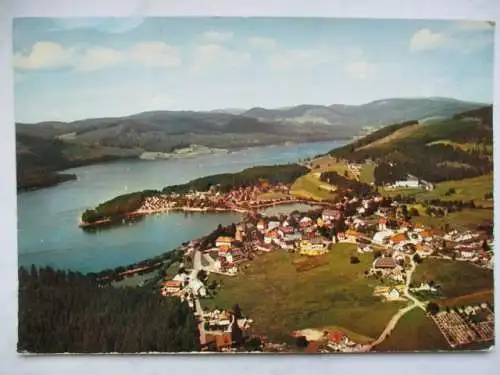 [Echtfotokarte farbig] Höhenluftkurort Schluchsee
im Südschwarzwald, 950-1300 m. 