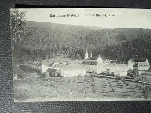 [Lithographie] Karthause Pleterje St. Barthelmä, Krain. 