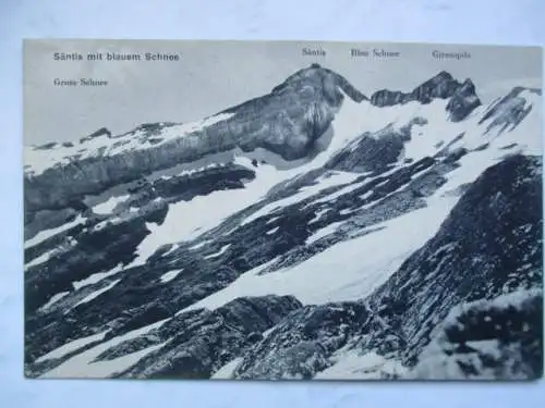 [Lithographie] Säntis mit blauem Schnee
Gross Schnee, Säntis, Blau Schnee, Girenspitze. 