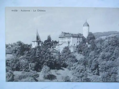 [Lithographie] Aubonne -Le Chateau. 