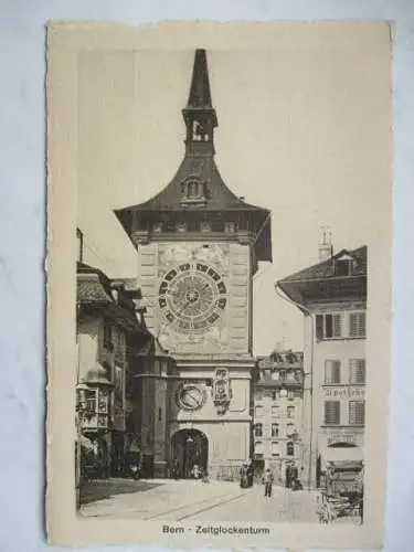 [Lithographie] Bern Zeitglockenturm. 