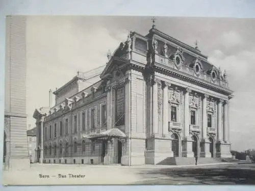 [Lithographie] Bern Das Theater. 