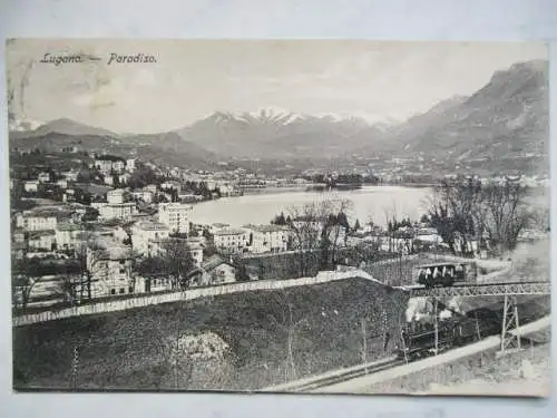 [Lithographie] Lugano - Paradiso. 