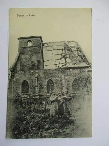 [Lithographie] Senon - Kirche. 