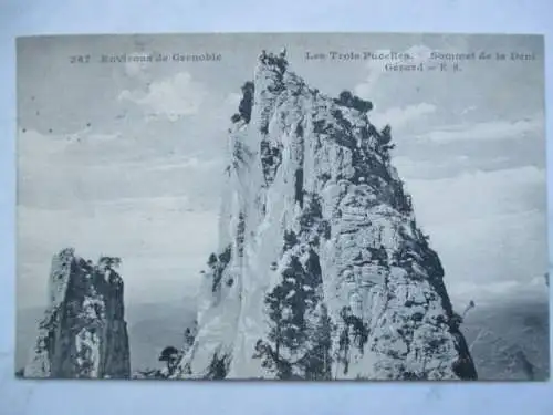 [Lithographie] Environs de Grenoble - Les Trois Pucelles - Sommet de la Dent
Gèrard - E.R. 