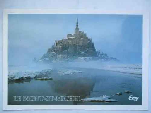 [Echtfotokarte farbig] Le Mont Saint-Michel
und weitere Text. 