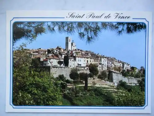 [Echtfotokarte farbig] Saint Paul de Vince
Vue générale. 