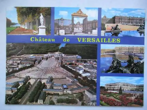 [Echtfotokarte farbig] Chateau de Versailles
Couleurs et Lumiére de France. 