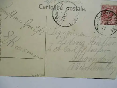 [Lithographie] Palermo Veduta del Porto. 