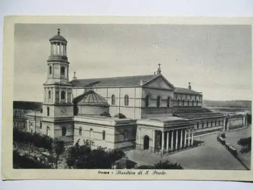 [Lithographie] Roma  Baslica di  S.  Paolo. 