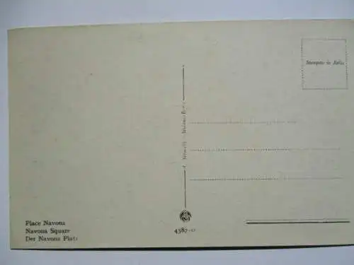 [Lithographie] Roma  Piazza Navon. 