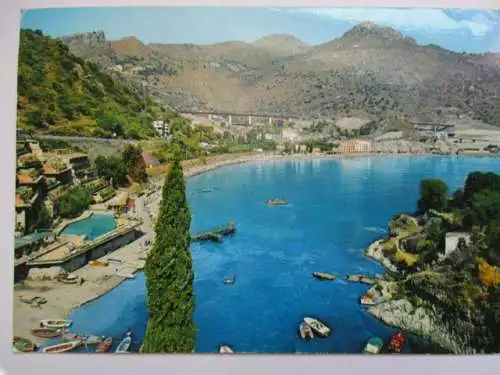 [Echtfotokarte farbig] Taormina
Sisone e isoletta  di S. Nicola. 