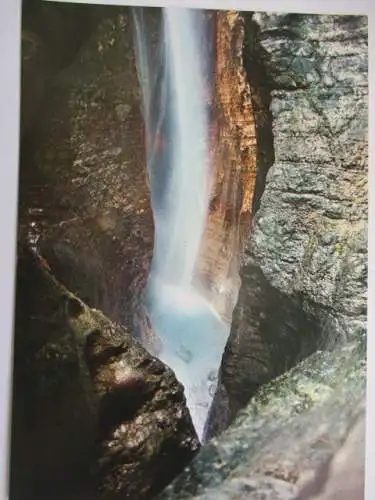 [Echtfotokarte farbig] Grotta Cascata Varone
3 km a N. di Riva de garda. 